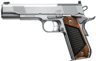 Kimber Next Gen 1911 9mm, 5 in Barrel, Optic Ready, Stainless Steel/Black Walnut G-10