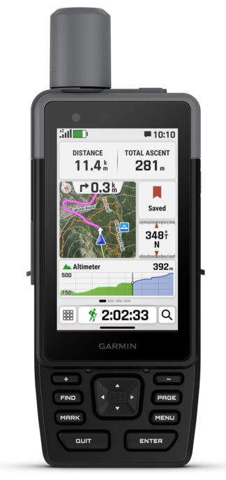 Garmin GPSMAP H1 Dog Tracker/Maps/GPS 64GB Memory Black/Gray Transflective Touchscreen