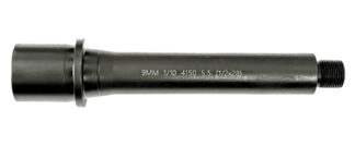 Lead & Steel AR9 9mm 5.5 in Barrel, 1:10 Twist, 1/2x28, Black Nitride Chrome Moly Vanadium