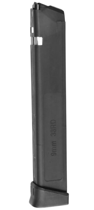 Global Ordnance Glock-Style 9mm Luger 33-Round Black Magazine