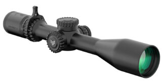 Swamp Fox Patriot II 6-24x50mm FFP Scope, 30mm Tube, Clean Cross MOA Reticle