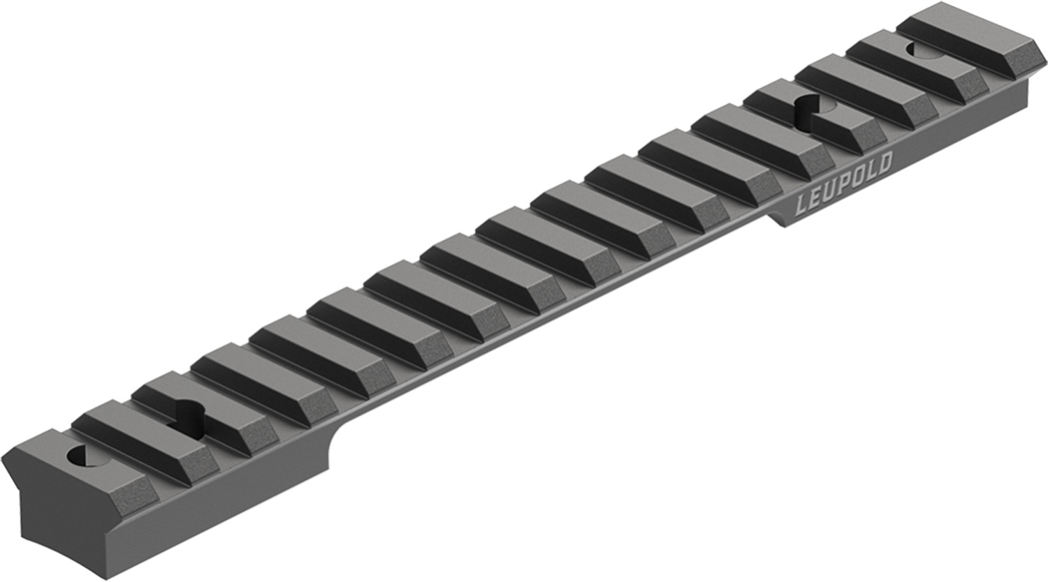 Leupold BackCountry Cross-Slot Base for Remington 700 Long Action, 20 MOA, Black Aluminum