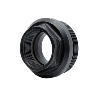 Armaspec HUB Thread Adapter 1.375x24 to .9x24, 17-4 Stainless Steel, Black