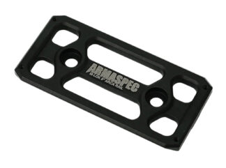 Armaspec ARM621-3 Arca Rail 3-Slot M-LOK Black Aluminum