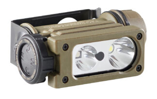 Streamlight Sidewinder Compact III User Configurable Flashlight, Coyote Tan Nylon, 113 m Beam