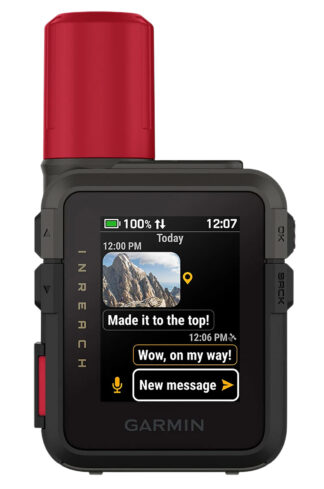Garmin inReach Mini 3 Plus Black/Red Compact Sunlight-Readable Color MIP