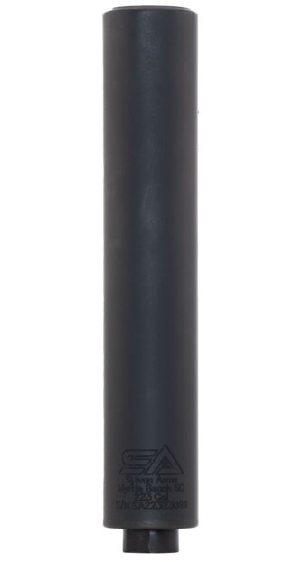 Sylvan Arms SA223TISD Short K .223 Rem/5.56 NATO Suppressor 1/2"x28 Matte Black Titanium