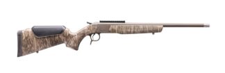 CVA Scout Spur Break Action 28 Gauge 22 in, 1rd Patriot Brown Cerakote with Picatinny Rail