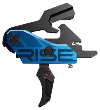 Rise Armament Blitz Defense G2 Curved Blade Trigger, Black