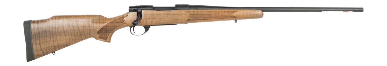 Howa 1500 Hunter 25 Creedmoor, 22 in, 5+1, Matte Finish, Threaded Barrel, Walnut Fixed Stock
