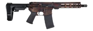 Shark Coast Tactical SCC07275RUST-P Semi-Auto .223/5.56 10.5 in 30+1 Rust Finish AR Pistol