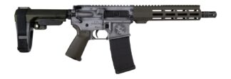 Shark Coast Tactical Bomber .223/5.56 Semi-Auto AR Pistol 10.5in 30+1 Black Nitride Threaded Barrel