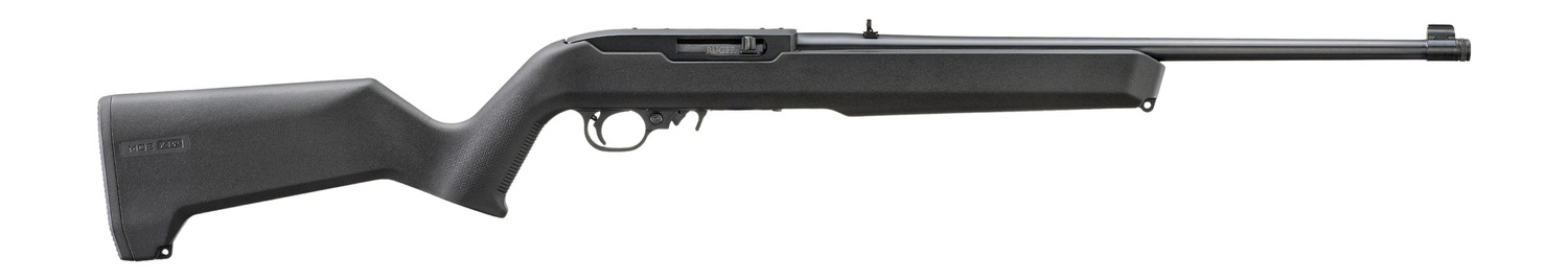 Ruger 10/22 .22 LR Semi-Auto 18.5 in Threaded Barrel 10+1 Satin Black