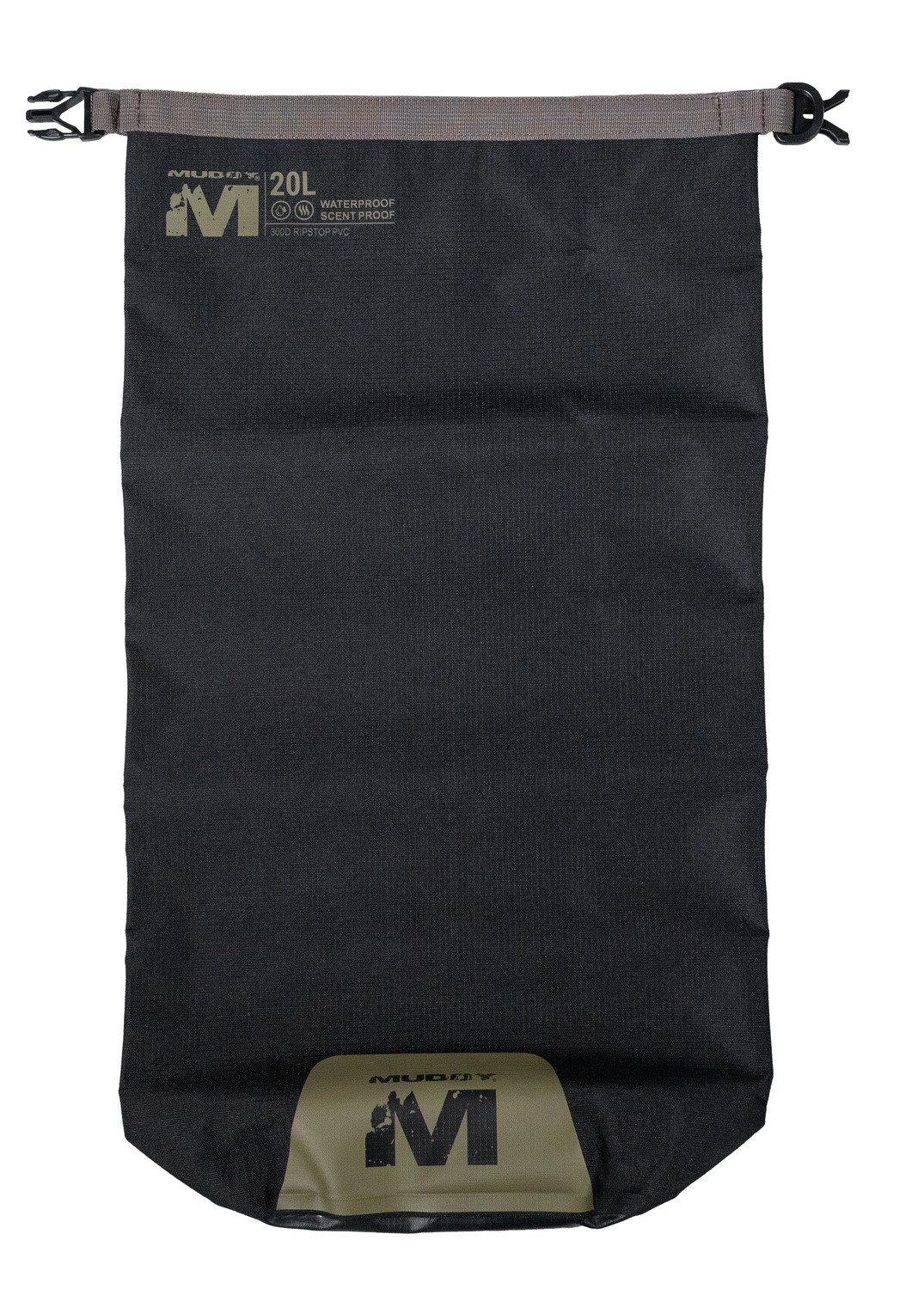 Walkers MUDDY MUD-WDB-20L-BLK 20L Waterproof Dry Bag (Black)