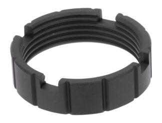 Armaspec ARM6521-BLK Self-Retention Castle Nut, Aluminum, Black