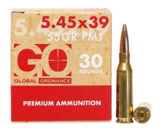 Global Ordnance 5.45 x 39mm 55 Grain FMJ 30-Round Box