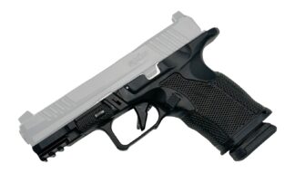 Icarus Precision A.C.E. Grip Module for Ruger RXM Compact, Black Anodized Aluminum
