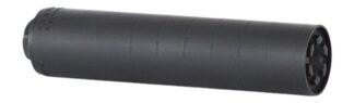 FUQUA Precision Ouch Mouse 5.7mm Suppressor, 1/2x28 Thread, 5 in, 7.1 oz, Black Titanium