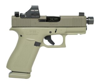 Glock 43X 9mm Double-Action Only 15+1, 3.41 in, Serrated Slide