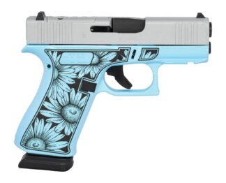 Glock G43X 9mm Double-Action Only 15+1, 3.41 in Serrated Steel Slide