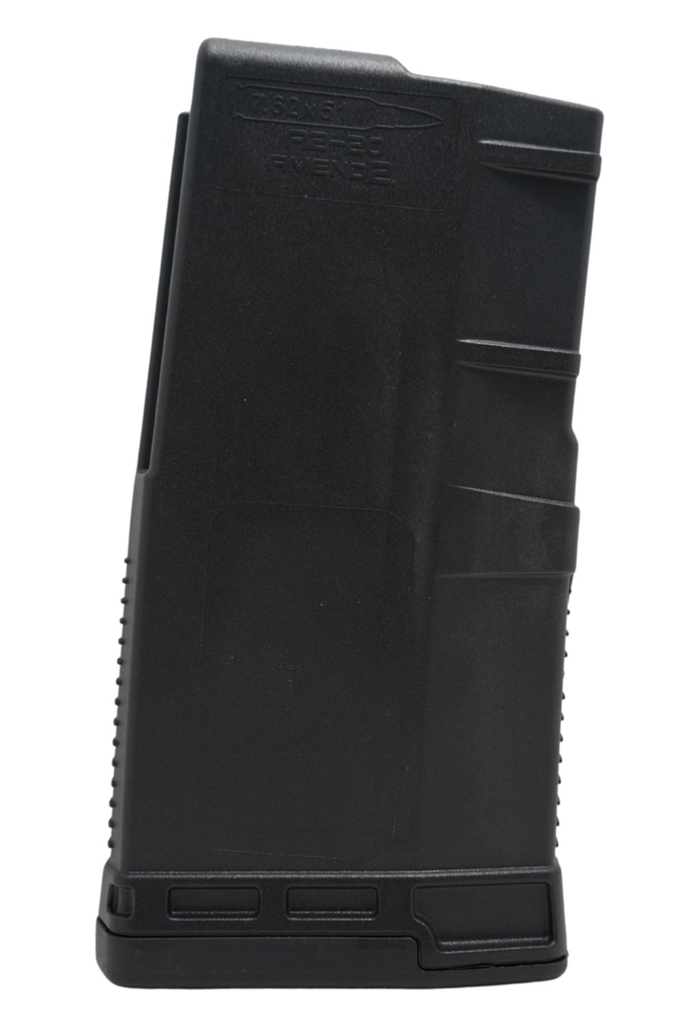 Amend2 SR25/AR10 7.62 NATO/.308 Magazine, 20 Rounds, Black Polymer