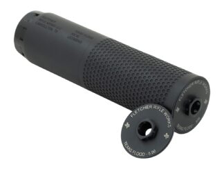 Fletcher Rifle Works TexasFlood .30 Cal 1.75 in Black Titanium Suppressor 1.375"x24
