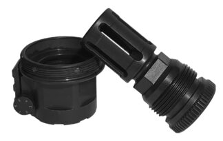 SILENT STEEL USA FHAQDL-B-556-12X28 556 BoltLok/Flash Hider