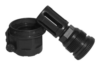 SILENT STEEL USA FHAQDL-B 762 58X24 Bolt-Lok Flash Hider