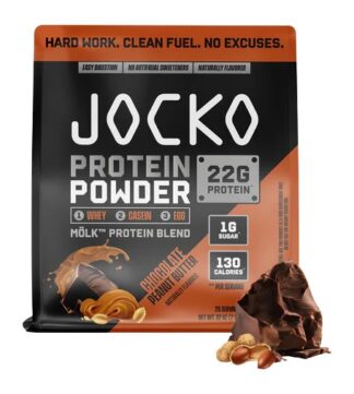 JOCKO FUEL 29117 Chocolat Peanut Butter Protein Powder Bag