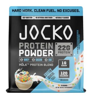 JOCKO 29248 Fruity Cereal Protein Powder Bag