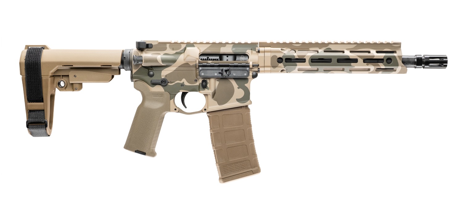 CNC FIREARMS Daniel Defense V7 .223 Rem/5.56 NATO AR Pistol 10.3 in Barrel, Duck Camo