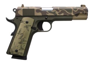 Tisas Arms 10100516AA4 1911 A1 Stakeout 45 ACP 8+1 5" Carbon Steel Barrel & Slide, Carbon Steel Frame w/Beavertail
