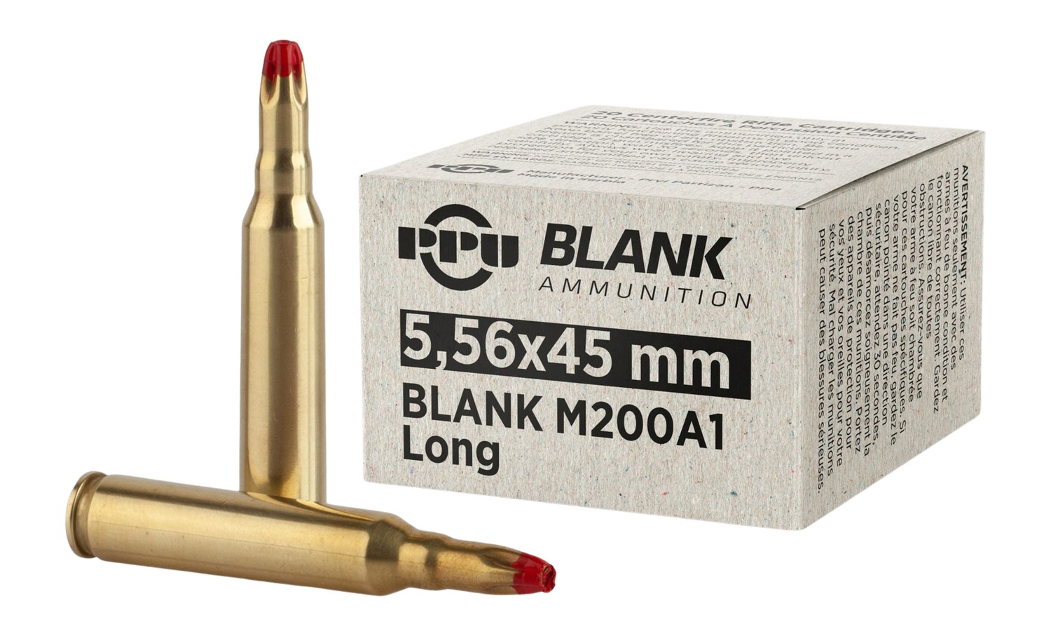 TR&Z PPB52 5.56 M200 A1 Blank Rounds