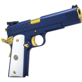 Breda/Dickinson Adam 1911 Sapphire Semi-Auto .45 ACP Full Size 8+1 5 in Gold Barrel