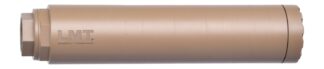 LMT AT Ion LT .17-300 Win Mag Suppressor 1.74 in Titanium/Inconel, 5/8x24 FDE