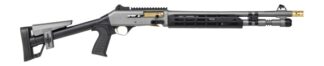 Panzer Arms PAM4CSGGTMFSS 12 Gauge Semi-Auto 18.5 in 5+1 Gray Ported Barrel