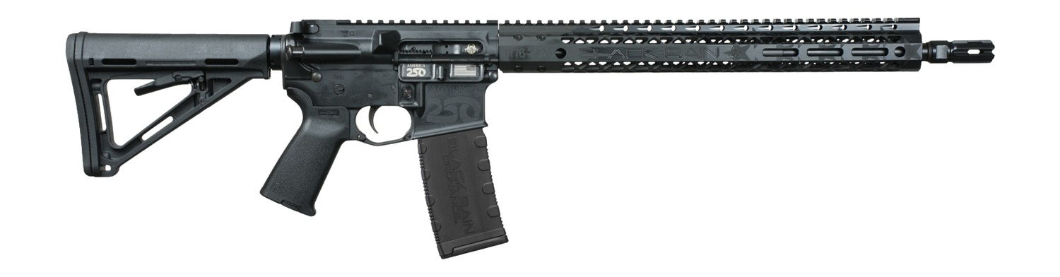 Black Rain Ordnance Spec15 250th Anniversary 5.56 NATO Semi-Auto 16 in 30+1 Black