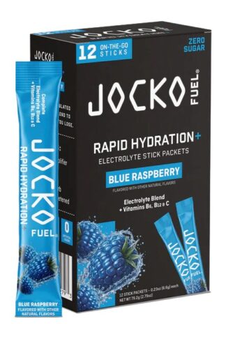 JOCKO FUEL Rapid Hydration Powder Raspberry 12-Pack