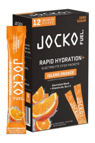 JOCKO Fuel Rapid Hydration Powder Island Org 12-Pack