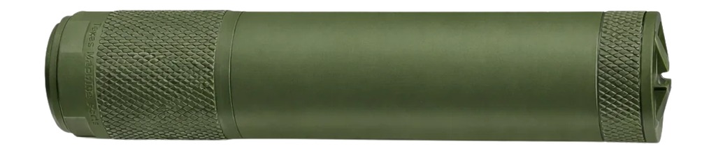 TMP SUPPRESSORS W30LG 30 Cal Wylde 30-L Long Titanium Suppressor, OD Green, 5/8x24