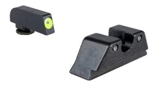 Trijicon HD XR Night Sight Set, Glock Large-Frame MOS, Green Tritium Front with Yellow Outline