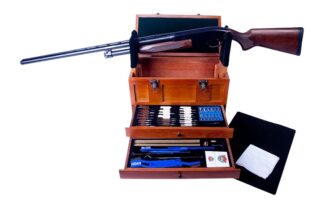 Dac Technologies TBX 96-W 63-Piece Universal Gun Cleaning Kit in Wooden Box