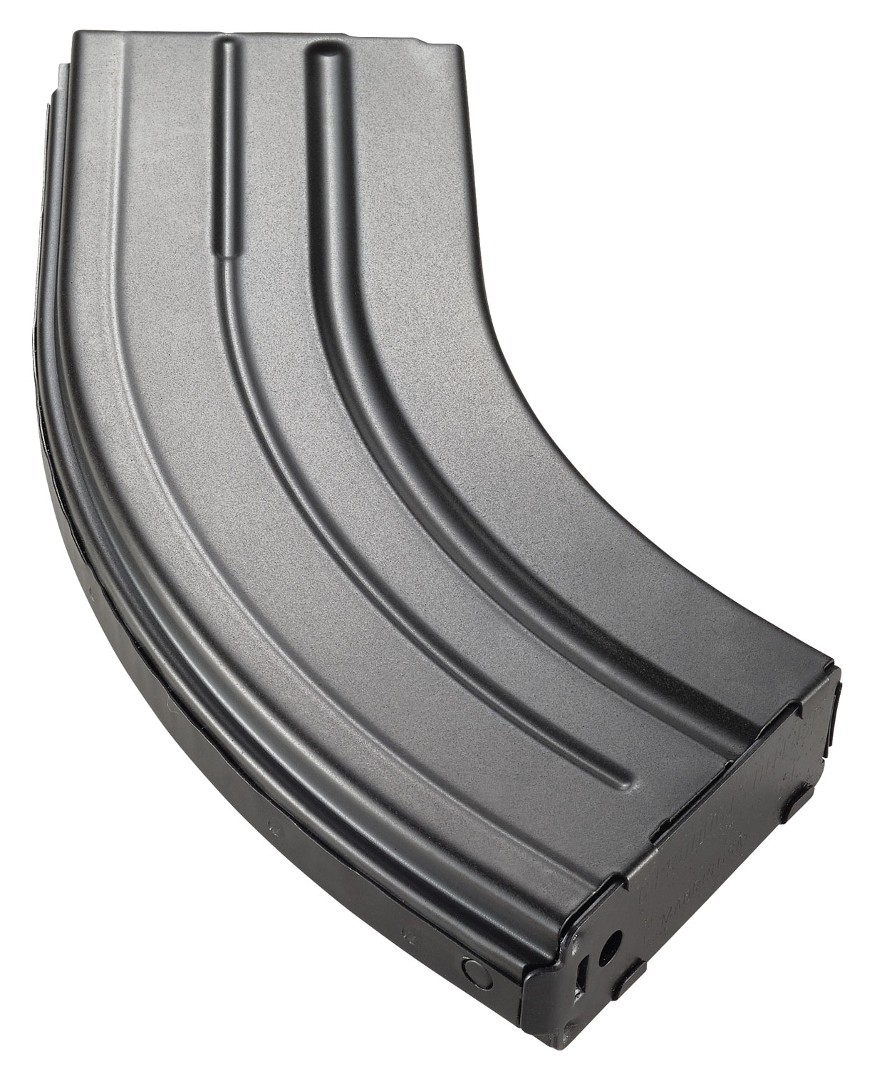 DuraMag 2862041205CPD SS 28rd 7.62x39mm for AR-15 Black w/ Black Follower Detachable