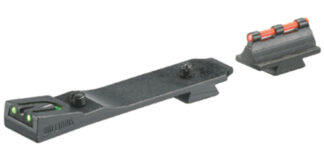 Ruger 10/22 Fiber Optic Front/Rear Sight Set (Red Front, Green Rear)