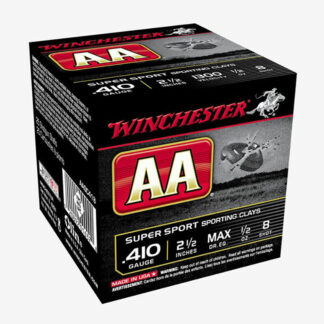 Winchester AA Sporting Clays VP 410 Gauge 2-1/2 in #8 Shot 1/5 oz
