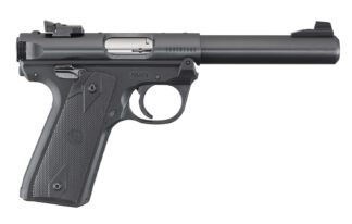 Ruger Mark IV 22/45 .22 LR Semi-Auto Pistol 5.5 in Bull Barrel, 10+1 Rounds, Blued Steel