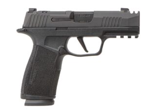 SIG SAUER Off-Duty P365X-MACRO COMP 9mm Semi-Auto Pistol, 3.1 in, 17+1 Rounds, Black
