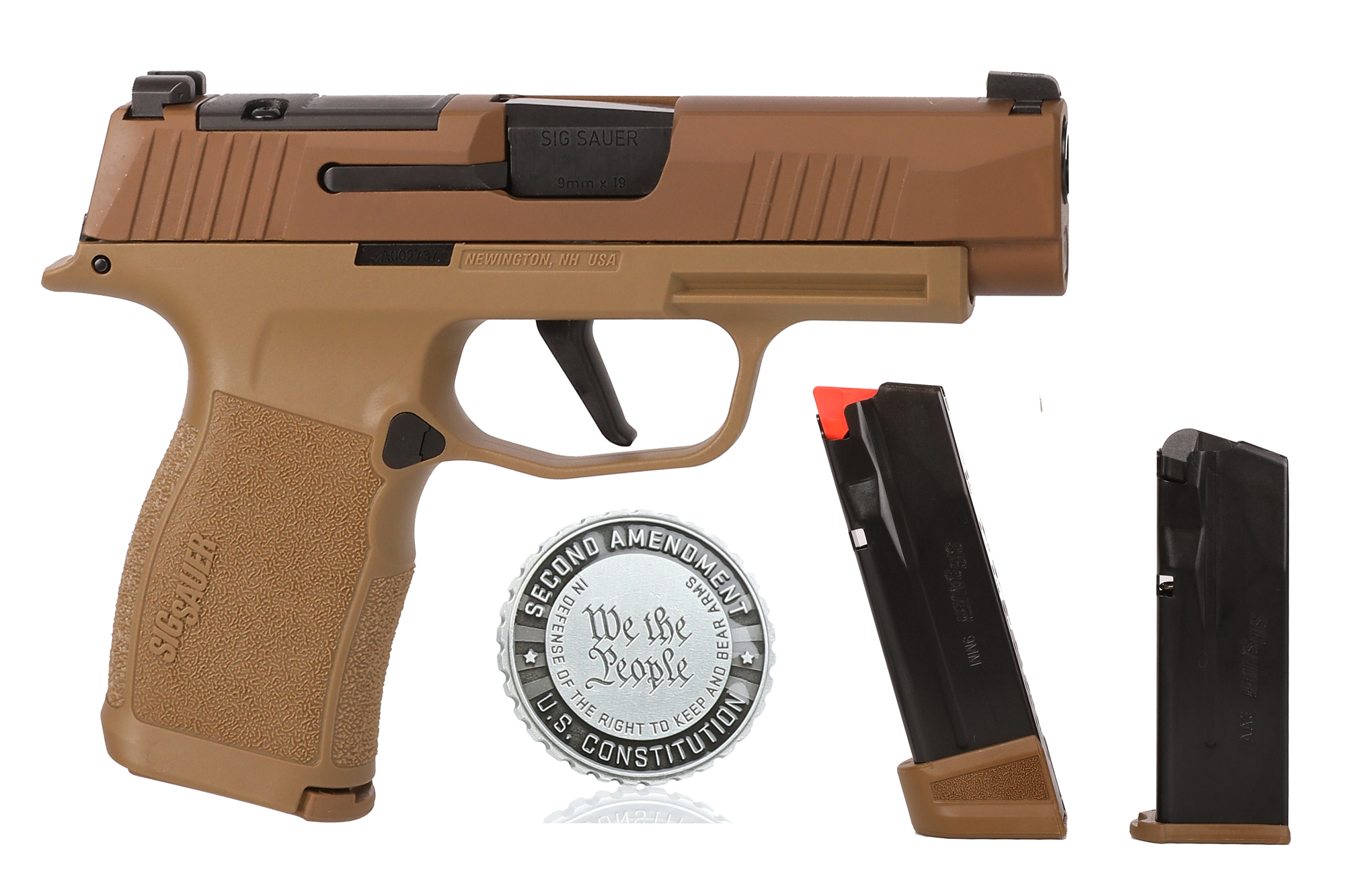 Sig Sauer P365XL 2A 9mm 3.7 in Coy XRY OR