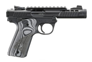 Ruger Mark IV 22/45 Lite .22 LR Semi-Auto Pistol, 4.4 in Barrel, 10+1 Rounds, Black Anodized