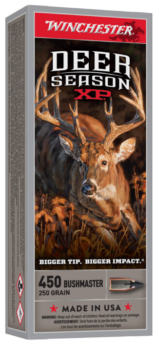 Winchester Deer Season XP .450 Bushmaster 250 gr Extreme Point Poly Tip 20 Rounds